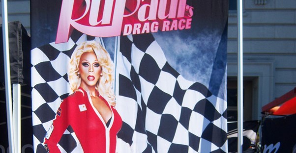 A flag for RuPaul's Drag Race