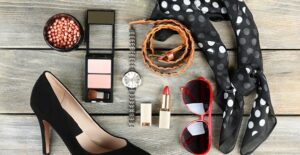 Black accessories for spring