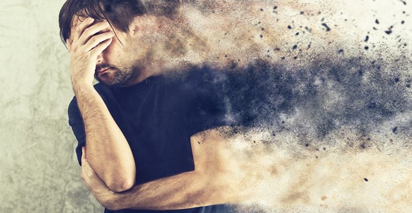 a man suffering from opiate addiction