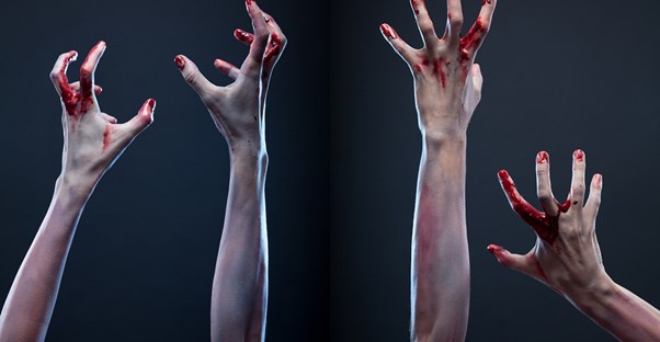 Zombie hands
