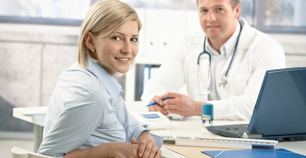 a woman undergoing endometriosis treatments