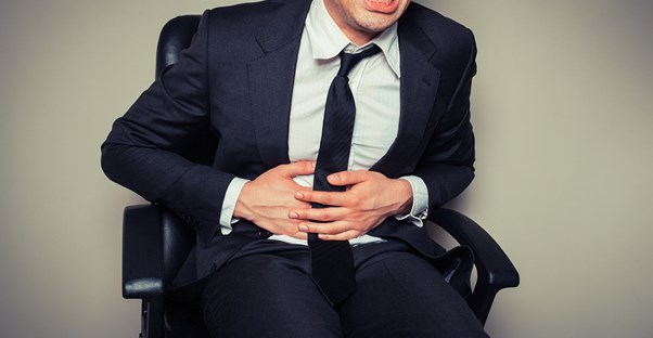a man suffering from diverticulitis