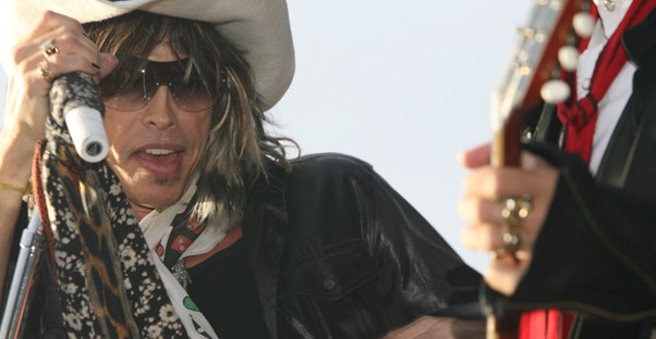 Steven Tyler performing
