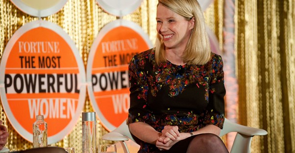 Marissa Mayer is the CEO of Yahoo