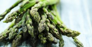A bundle of asparagus
