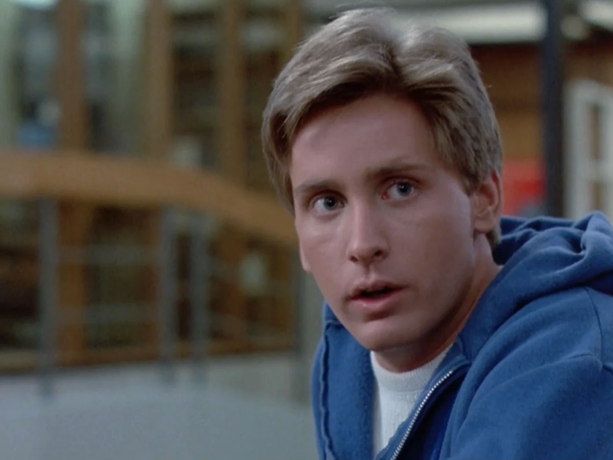 Emilio Estevez Then