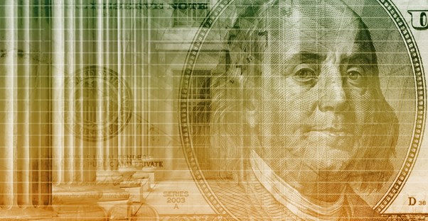 A picture of money gained from stock options
