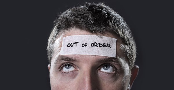A stressed out man
