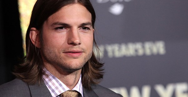 Ashton Kutcher at an event.