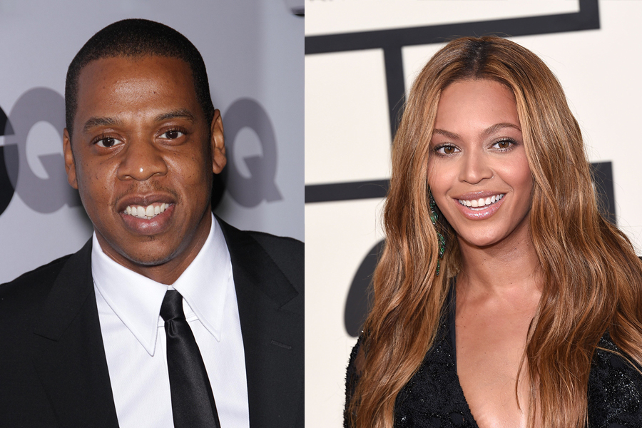 Jay Z and Beyoncé