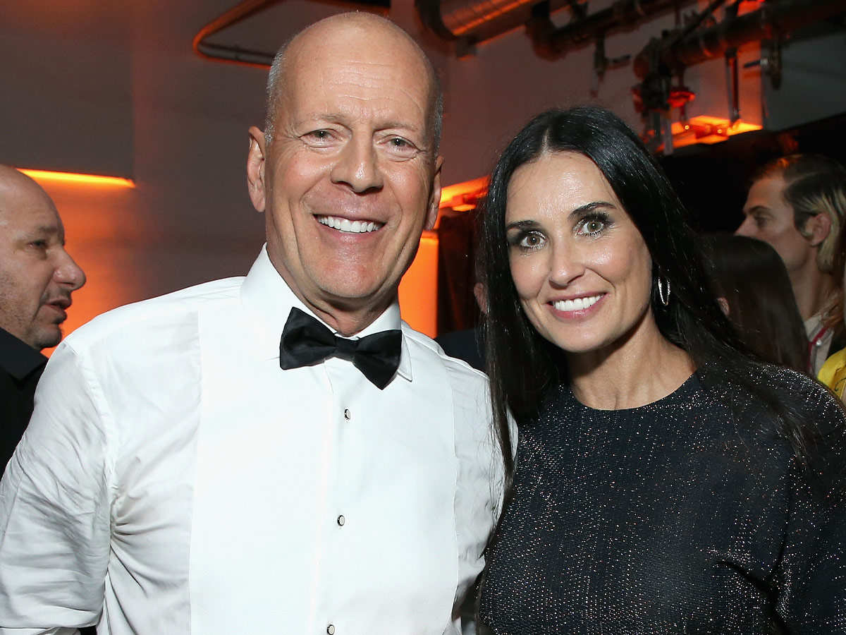 Bruce Willis and Demi Moore
