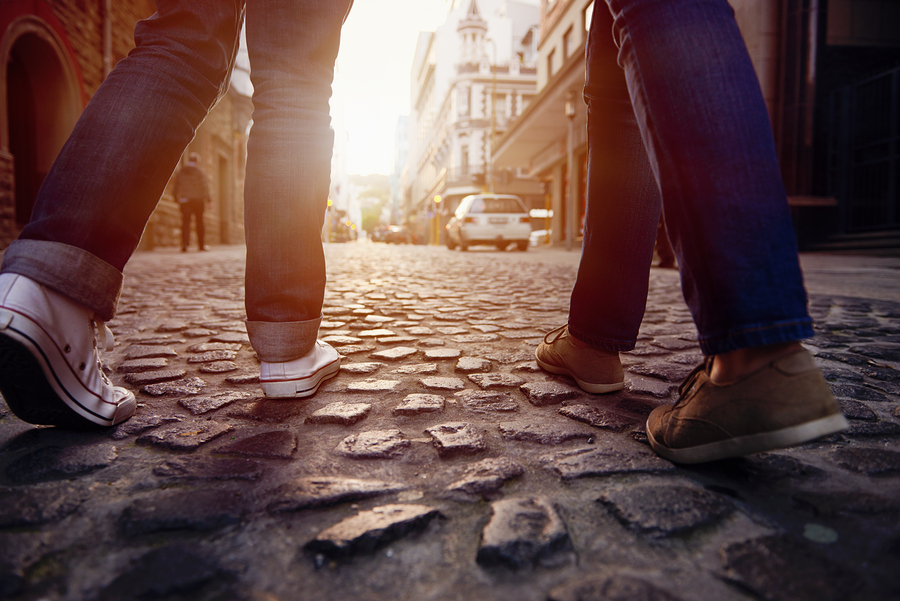 Walk everywhere.