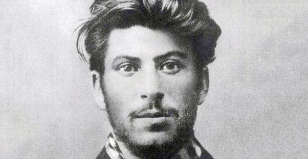 An image of young Joseph Stalin.
