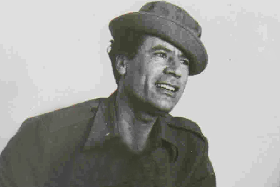 4. Muammar Gaddafi