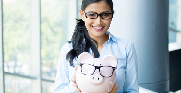 A recent grad looks at her student loan repayment