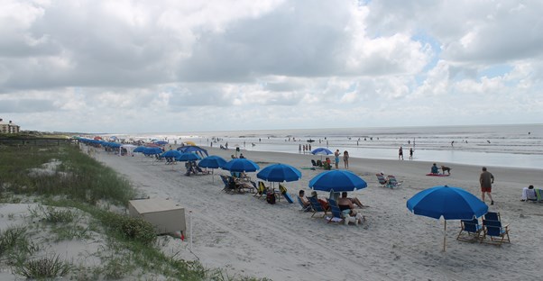 Kiawah Beachwalker Park on Kiawah Island, South Carolina is one of the best beaches in the country