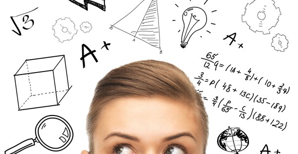 Young student does math in his head