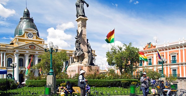 La Paz is in Bolivia, a country unwelcoming to foreign visitors