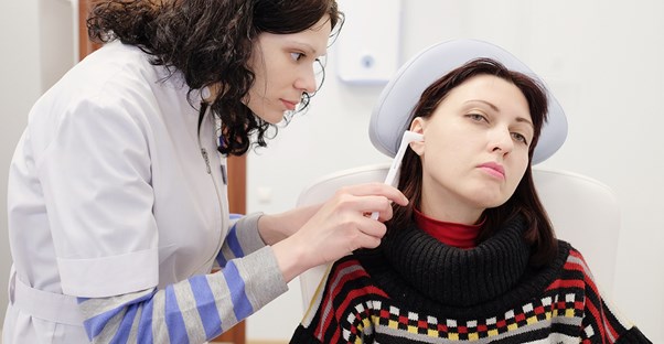 The cause of an ear infection
