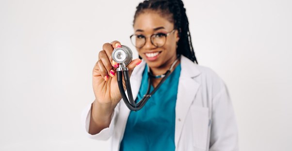 A nurse on duty