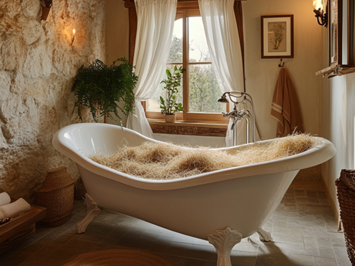 Hay Bath