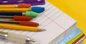 Pencils and paper