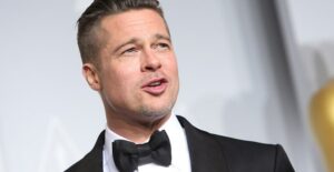 Brad Pitt looks super fine at a black tie event