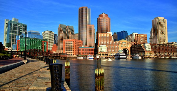 View of an expensive city