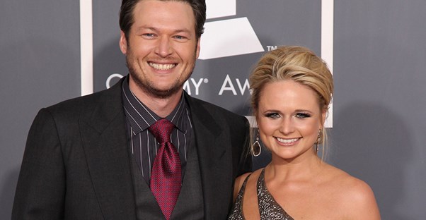 Blake Shelton and Miranda Lambert on the Red Carpet