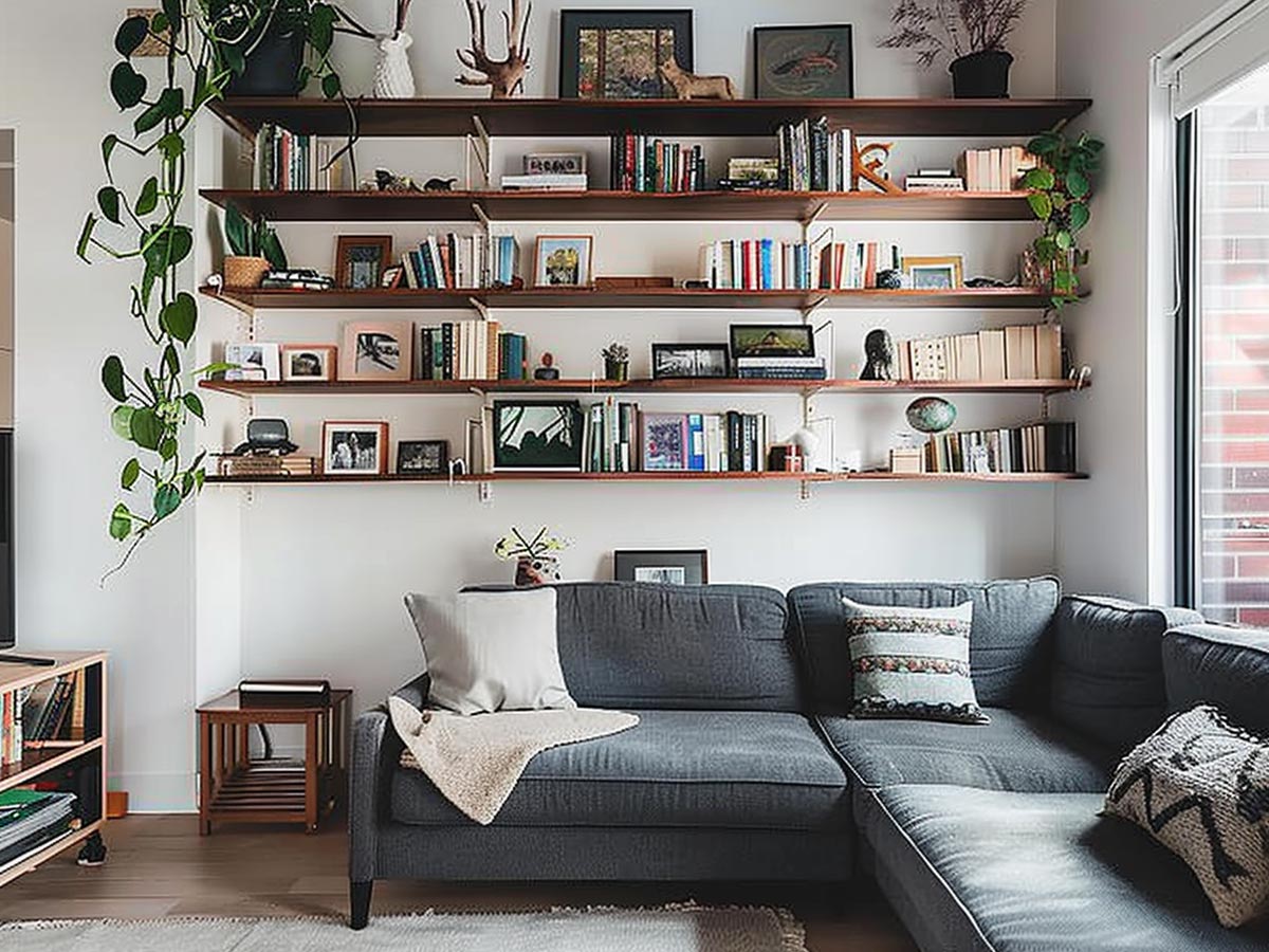 Hang Shelves Up High