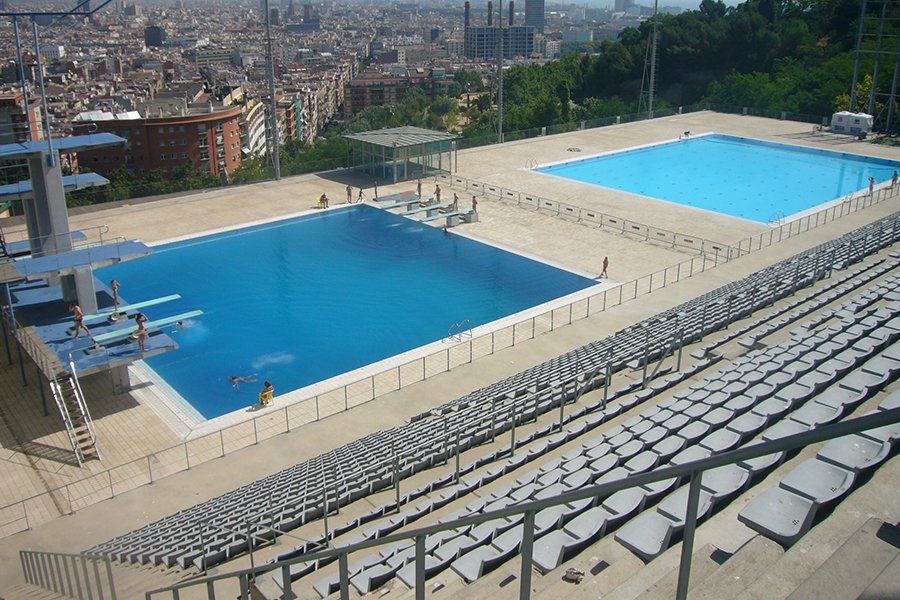 Montjuïc Municipal Pool - Today