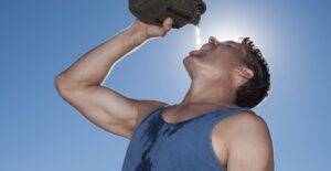 What causes dehydration?
