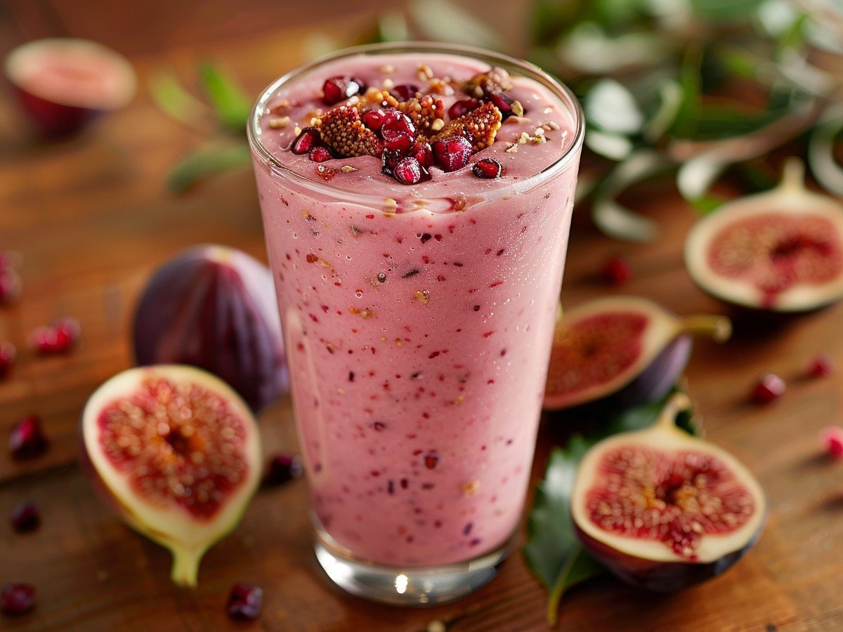 High-Fiber Fig Smoothie