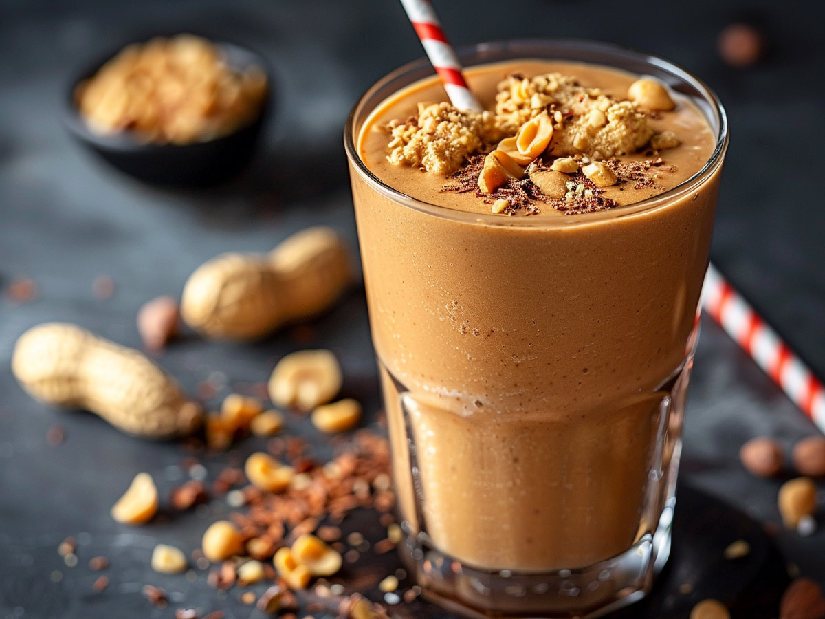 High-Protein Peanut Butter Smoothie