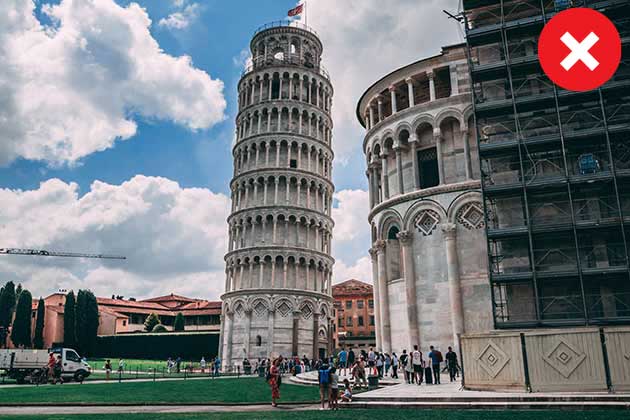 Tuscany: Don’t See the Leaning Tower of Pisa