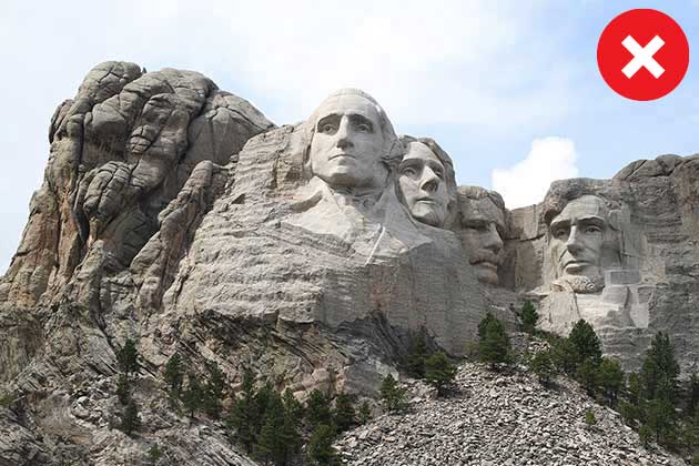 South Dakota: Don’t See Mount Rushmore