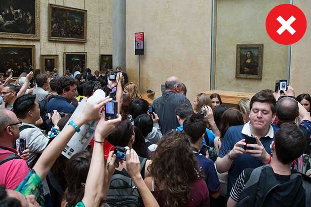 Paris: Don’t See the “Mona Lisa” at the Louvre
