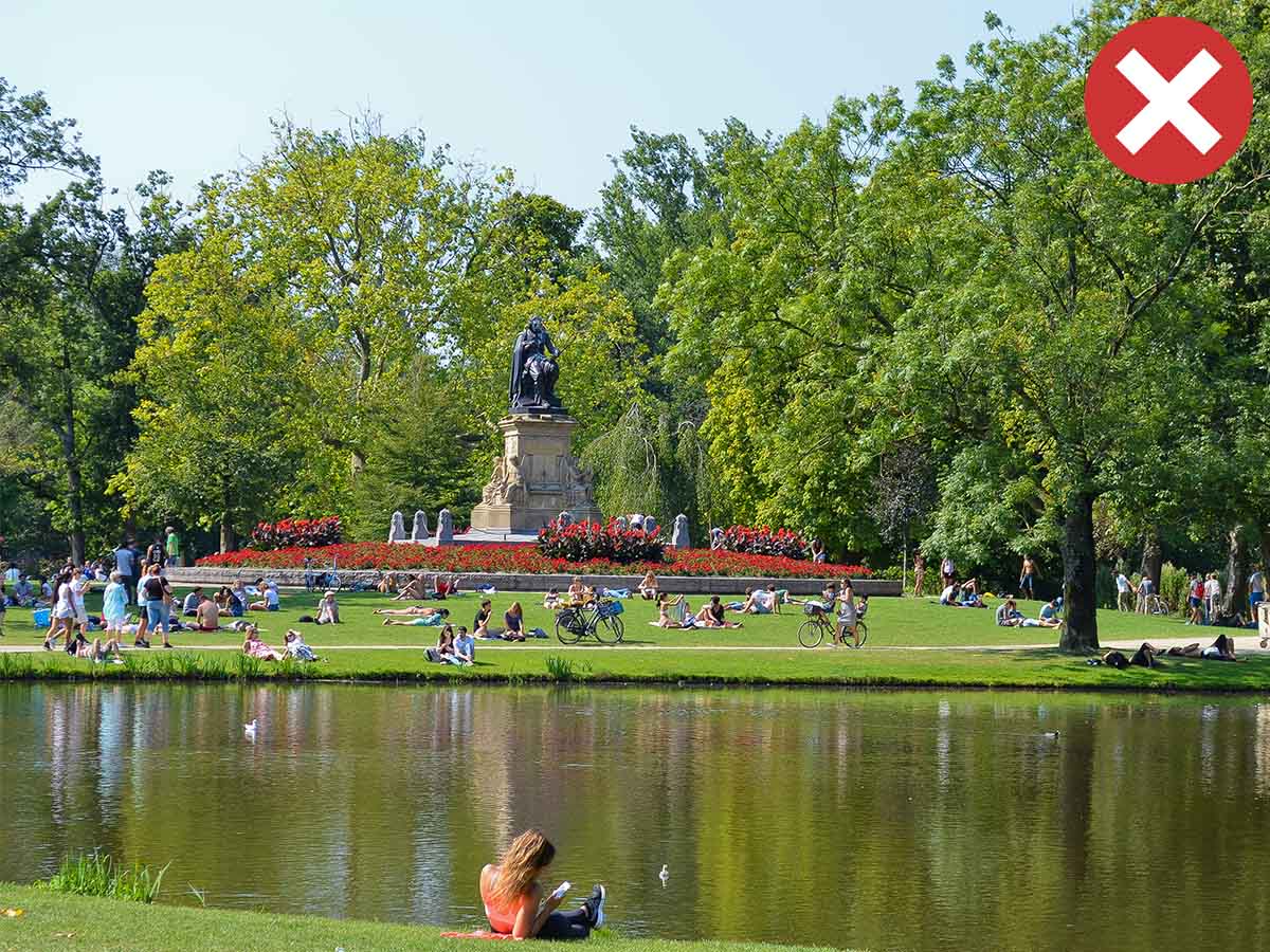 Amsterdam: Don't See Vondelpark