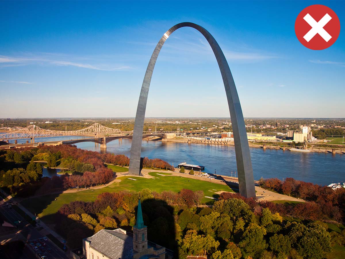 St. Louis: Don't See The Gateway Arch