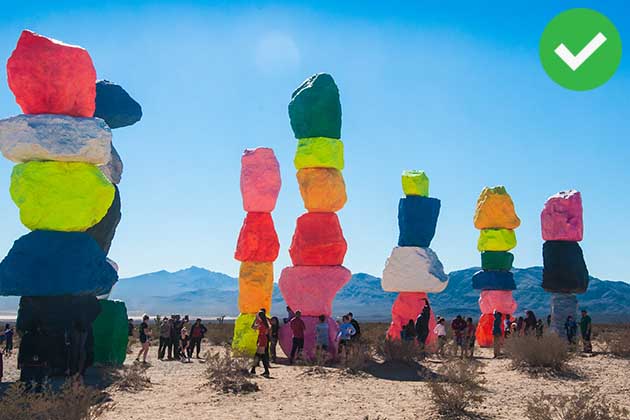 Nevada: See the Seven Magic Mountains
