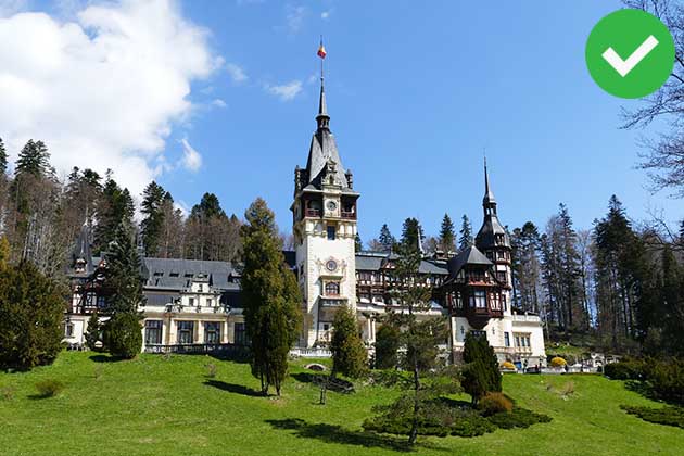 Romania: See Peles Castle