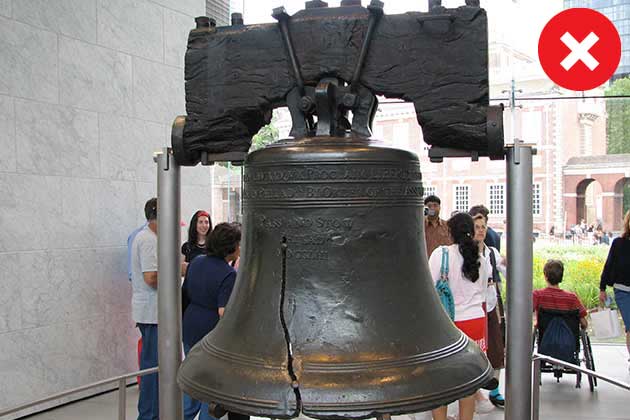 Philadelphia: Don’t See the Liberty Bell