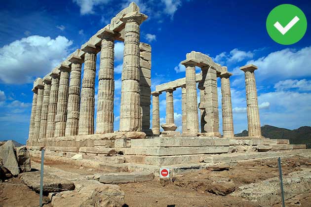 Greece: See the Temple of Poseidon