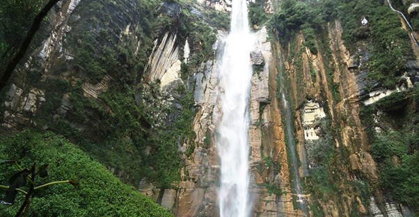 Yumbilla Falls in Peru is the fifth tallest waterfall in the world.