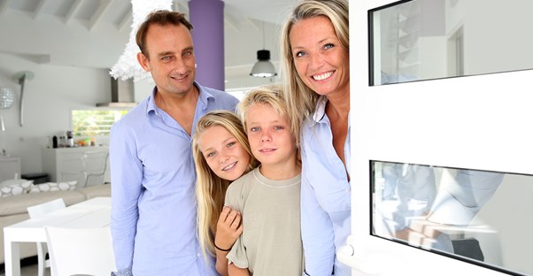 A foreign exchange host family eagerly awaits their foreign exchange student