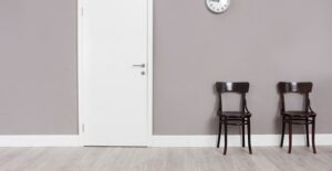 A miscarriage waiting room