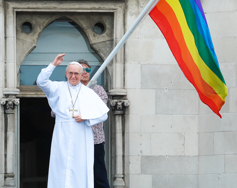 He’s so dope he endorses same-sex civil unions.