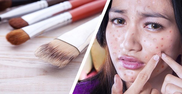 A womans beauty routine harms her health
