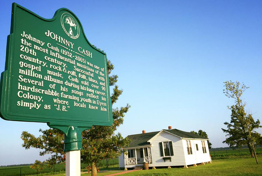 7. Johnny Cash Boyhood Home