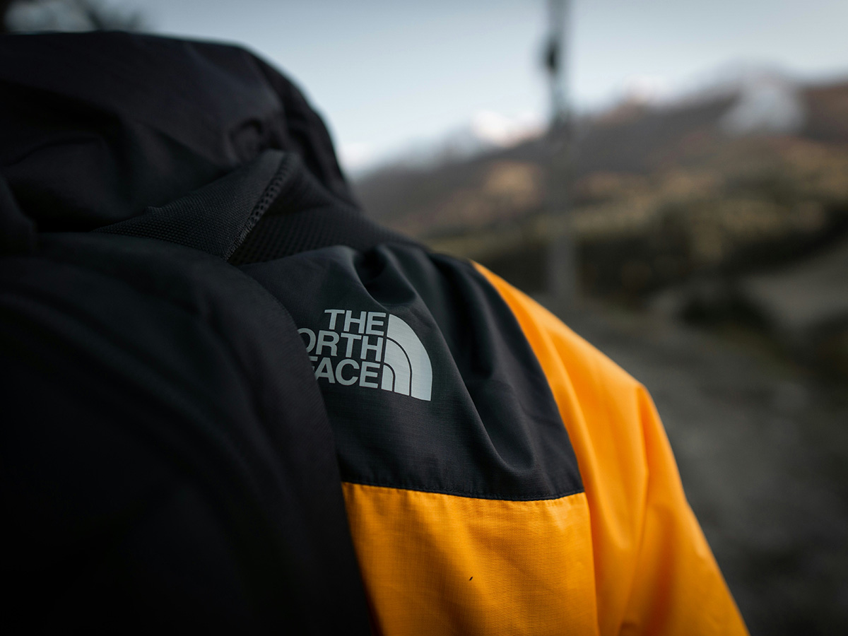 Wearing North Face Jackets